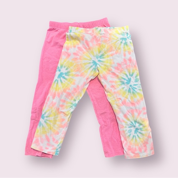 2 Pairs Girls L (10-12) Leggings by SO - Picture 2 of 6